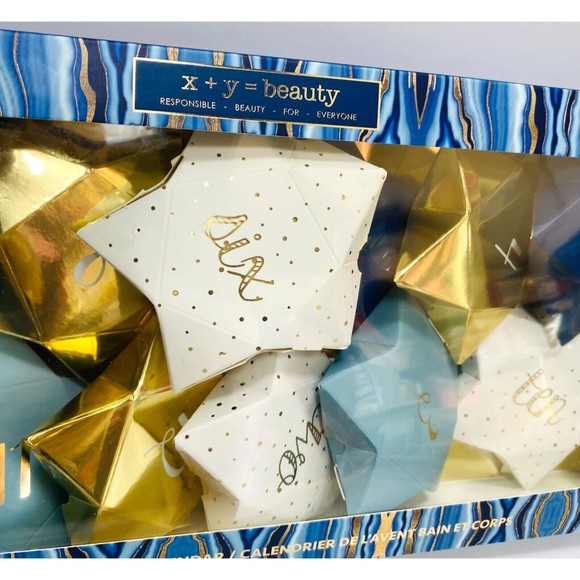 Beauty Bath & Body Advent Calendar Pentagram Numbered Boxes Women's Gift Box - Picture 6 of 8